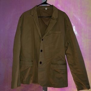 Brown Layering Blazer Jacket